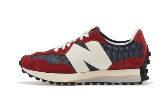 New Balance 327 Navy Blue Red White - MS327MR