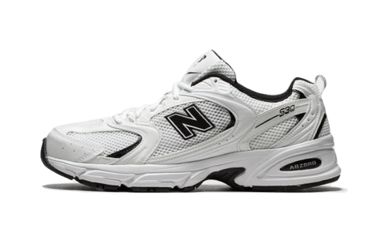 New Balance 530 White Black Details - MR530EWB