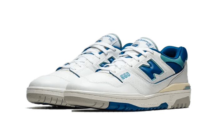 New Balance 550 White Blue Groove - BB550NCC