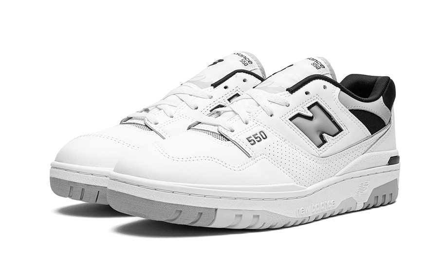 New Balance 550 White Concrete Black - BB550NCL