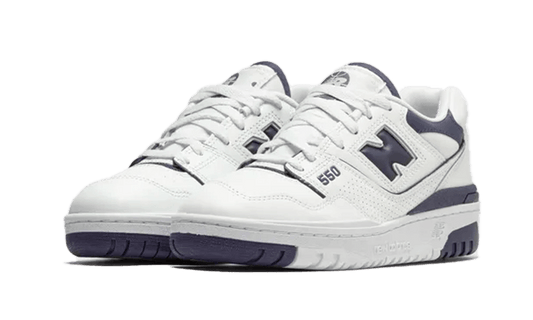 New Balance 550 White Dark Mercury - BBW550BA