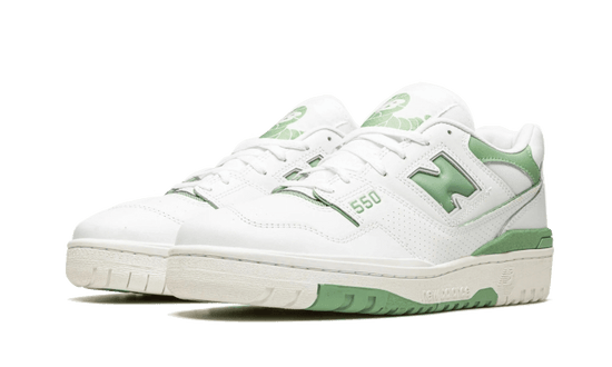 New Balance 550 White Mint Green - BB550FS1