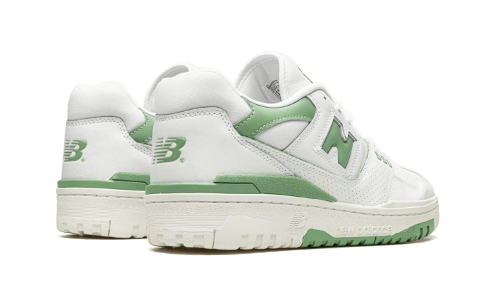 New Balance 550 White Mint Green - BB550FS1