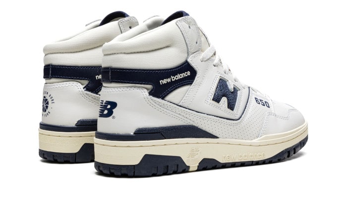 New Balance 650R Aimé Leon Dore White Navy - BB650RD1