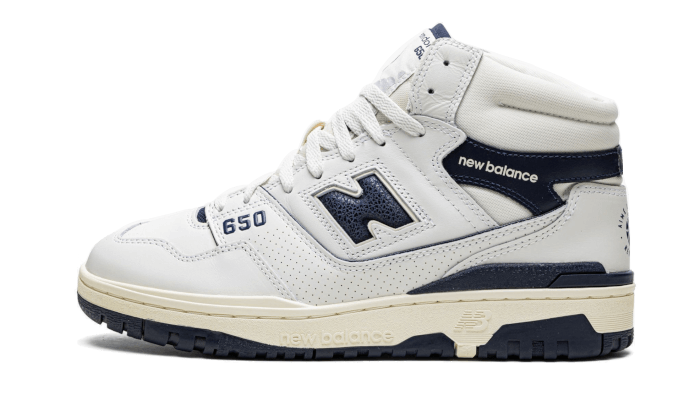 New Balance 650R Aimé Leon Dore White Navy - BB650RD1