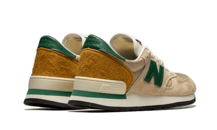 New Balance 990 v1 Made In USA Tan Green - M990TG1