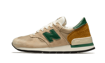 New Balance 990 v1 Made In USA Tan Green - M990TG1