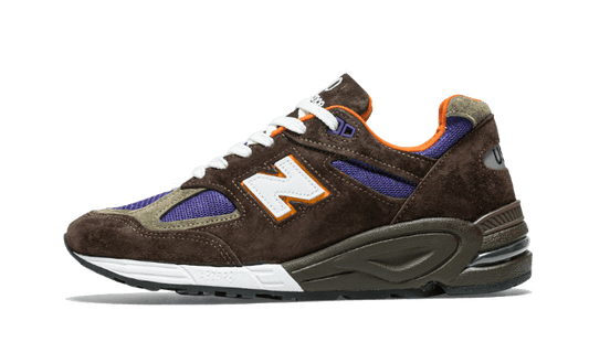 New Balance 990 V2 Made In Usa Brown Purple - M990BR2