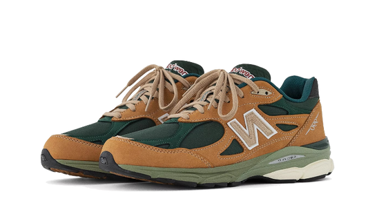 New Balance 990 V3 Made In USA Brown Olive - M990WG3