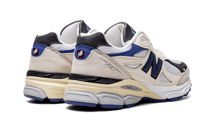 New Balance 990V3 - Made In USA Cream Blue - M990WB3