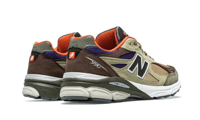 New Balance 990 V3 Made In Usa Tan Blue - M990BT3