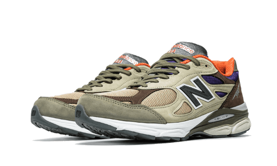 New Balance 990 V3 Made In Usa Tan Blue - M990BT3