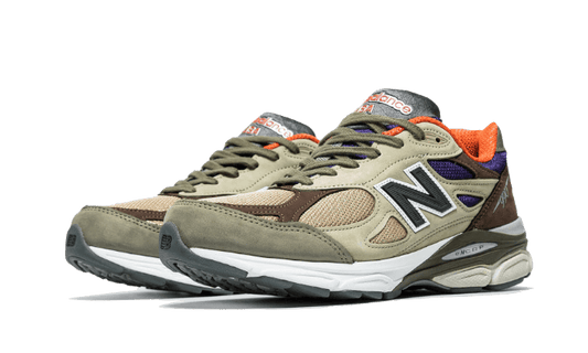 New Balance 990 V3 Made In Usa Tan Blue - M990BT3