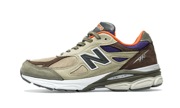 New Balance 990 V3 Made In Usa Tan Blue - M990BT3