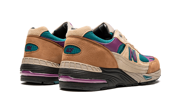 New Balance 991 Made In UK Palace Brown Teal - M991PAL