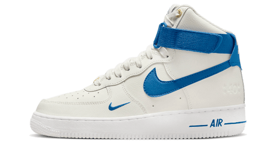 Nike Air Force 1 High 40th Anniversary White Blue - DQ7584-100