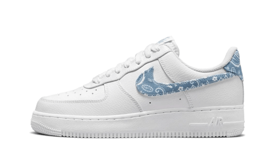 Nike Air Force 1 Low '07 Essential White Worn Blue Paisley - DH4406-100