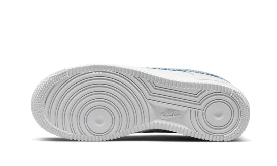 Nike Air Force 1 Low '07 Essential White Worn Blue Paisley - DH4406-100
