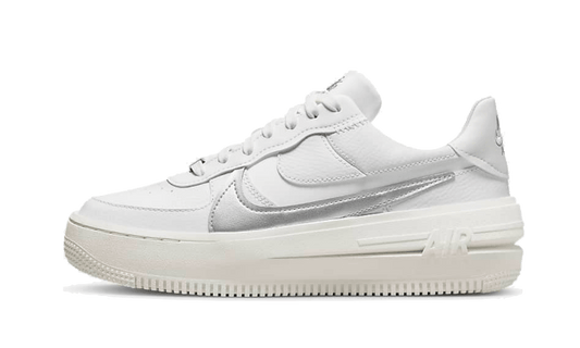 Nike Air Force 1 Low Platform Summit White Metallic Silver - DJ9946-101