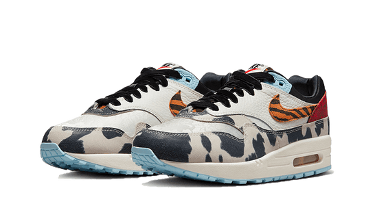 Nike Air Max 1 '87 Tiger Swoosh Cow Print - FD0827-133