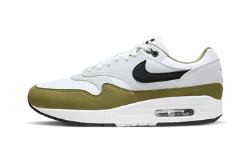 Nike Air Max 1 White Black Medium Olive - FD9082-102