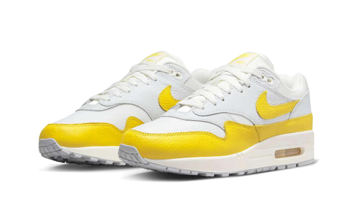 Nike Air Max 1 White Bright Yellow - DX2954-001