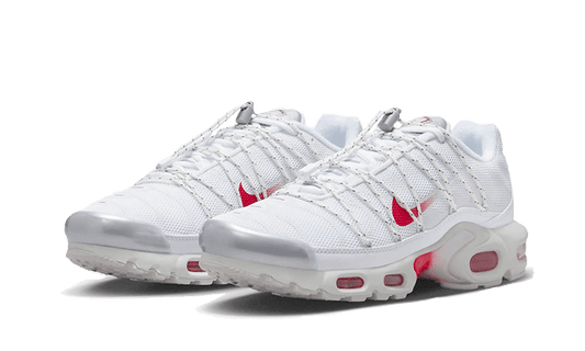 Nike Air Max Plus Utility White Silver Red - FN3488-100