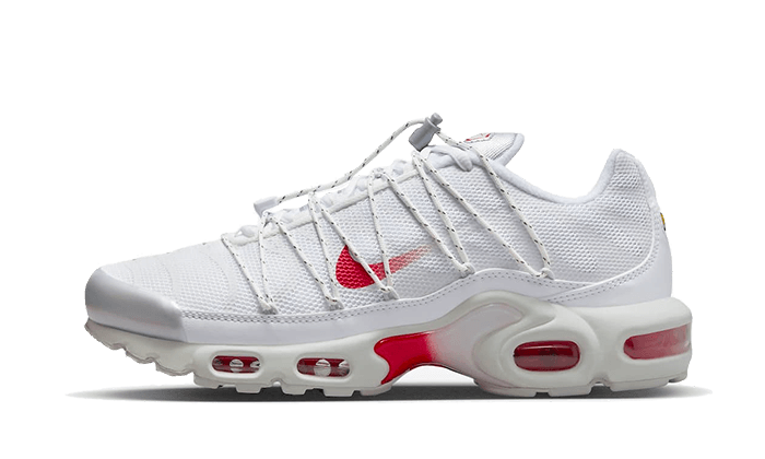 Nike Air Max Plus Utility White Silver Red - FN3488-100