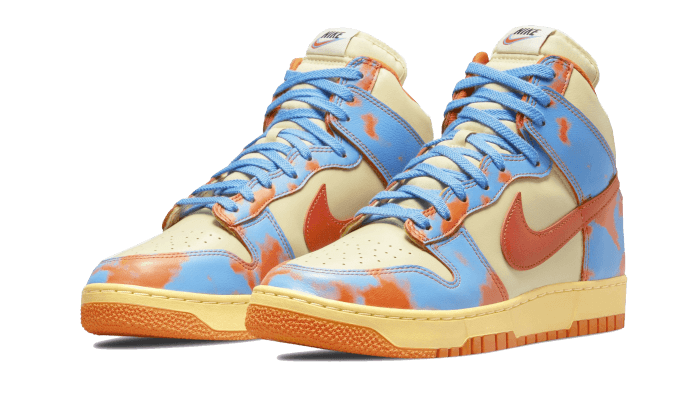 Nike Dunk High 1985 Acid Wash Orange - DD9404-800