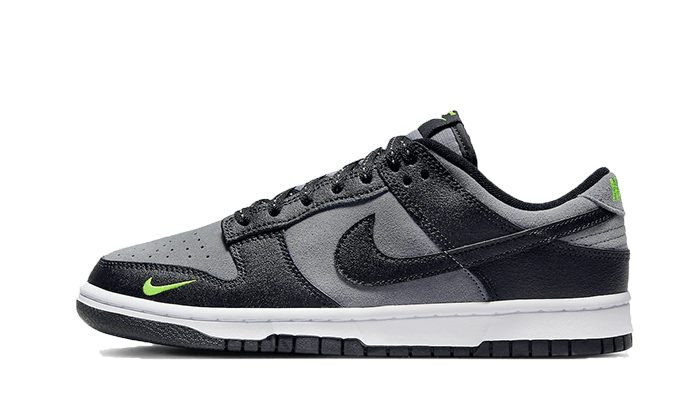 Nike Dunk Low Black Grey Green Strike - FQ2205-001