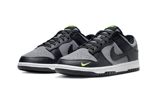 Nike Dunk Low Black Grey Green Strike - FQ2205-001