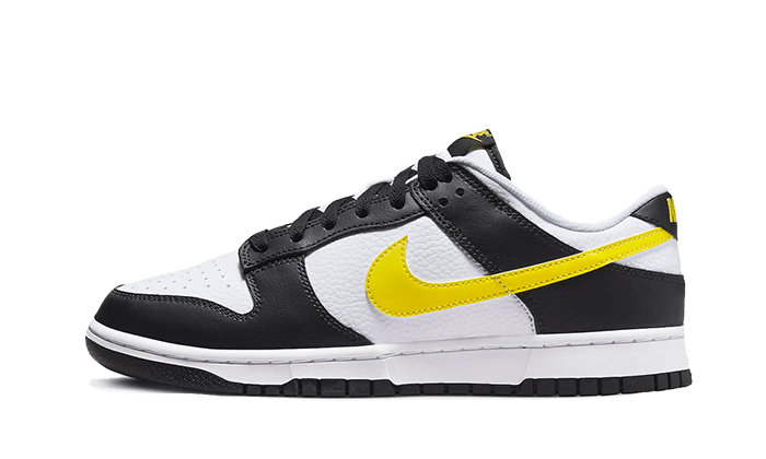 Nike Dunk Low Black Yellow White - FQ2431-001