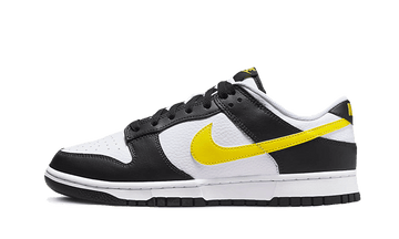 Nike Dunk Low Black Yellow White - FQ2431-001