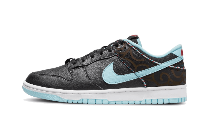 Nike Dunk Low SE Barber Shop Black - DH7614-001 / DN3351-001