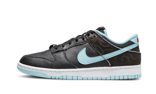 Nike Dunk Low SE Barber Shop Black - DH7614-001 / DN3351-001