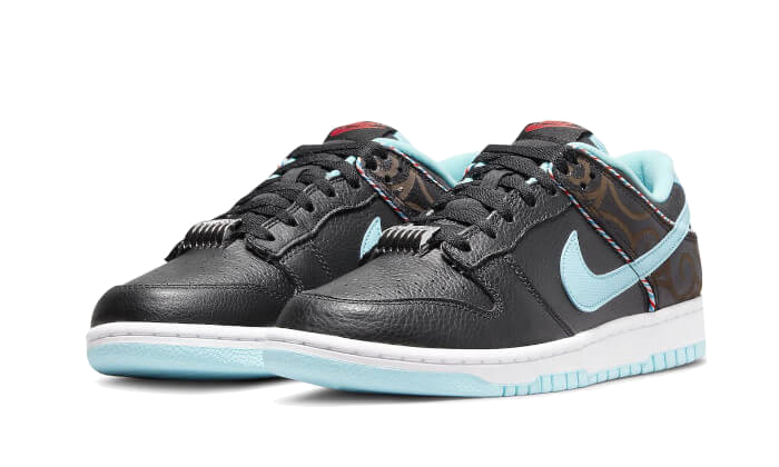 Nike Dunk Low SE Barber Shop Black - DH7614-001 / DN3351-001