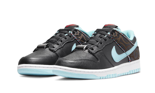 Nike Dunk Low SE Barber Shop Black - DH7614-001 / DN3351-001