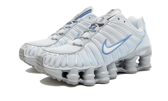Nike Shox TL Grey Light Blue FQ2775 001 AFTERMATH Aftermath