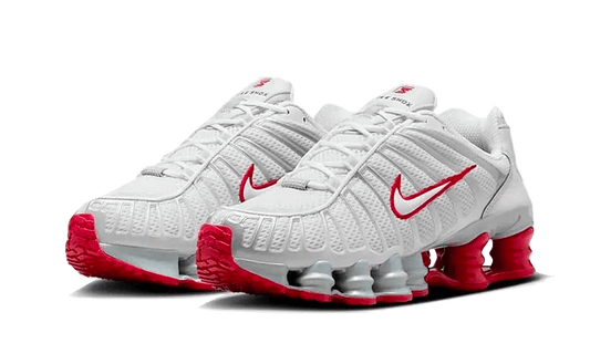 Nike Shox TL Platinum Tint Gym Red - FZ4344-001