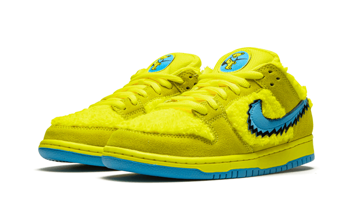 Nike SB Dunk Low Grateful Dead Bears Yellow - CJ5378-700