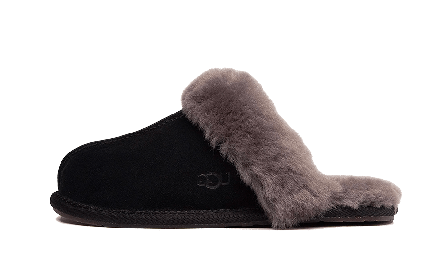 UGG Scuffette II Slipper Black Grey - 1106872-BCGR