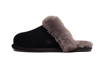 UGG Scuffette II Slipper Black Grey - 1106872-BCGR