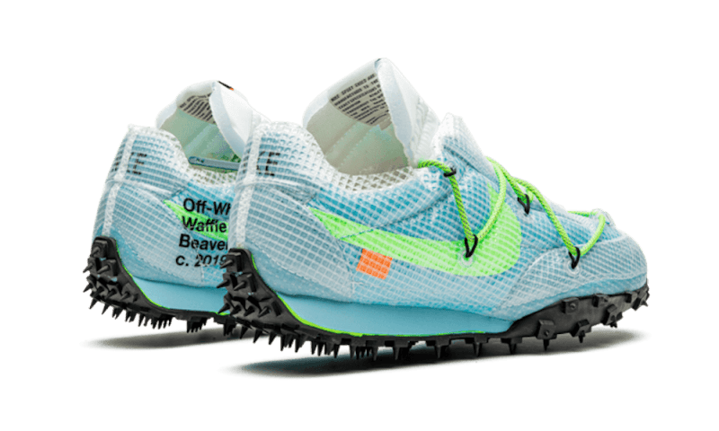 Nike Waffle Racer Off-White Vivid Sky - CD8180-400