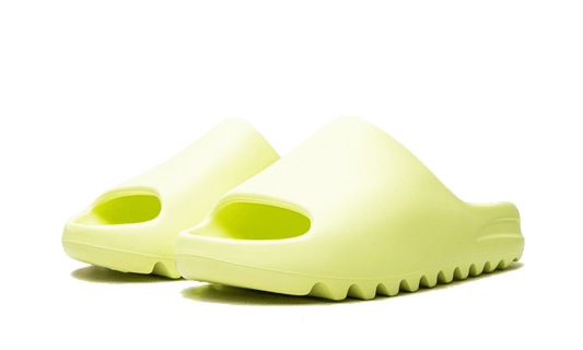 Adidas Yeezy Slide Glow Green (Restock Pair 2022) - HQ6447